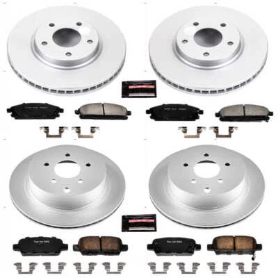Kit de freno de disco Power Stop CRK2766 para Nissan Quest 04-09 Foto 1 de 4