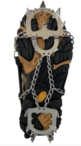 Traction Spikes for Walking on Snow and Ice - Happy Moose Ice Traction Trekkers - Picture 1 of 6