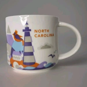 Starbucks "You Are Here" North Carolina 2015 Collection 14oz Coffee Mug - Picture 1 of 5
