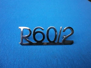 BMW ID plate rear fender R60/2 chromed - Picture 1 of 1