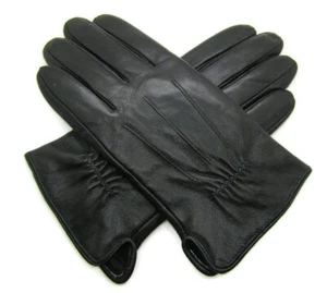 Neu Herren Premium Hochwertige Super Weiche Echt Leder Handschuhe Gefüttert Winter Warm - Bild 1 von 36