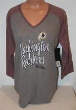 OTS NFL Washington Redskins Gray Large Raglan T-Shirt Chest: 42" NEW NWT Womens