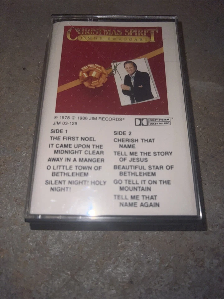 The Jimmy Swaggart Christmas Spirit New Cassette Jerry Lee Lewis' Cousin! - Image 1 of 1