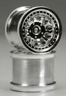 RPM 82053 Chrome Rear Revolver 2.2" Wheels for Electric Rustler & 2WD Stampede