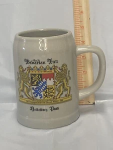 Gerz Designed Bavarian Inn Heidelberg Park Stoneware Stein Michelle & Jeff 2009 - Bild 1 von 5