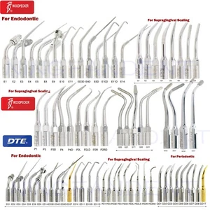 Puntas escaladoras ultrasónicas dentales Woodpecker DTE Endo Perio se adapta a SATELEC NSK EMS - Imagen 1 de 558