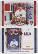 2015 Panini Elite Extra Edition USA Baseball 18U /10 Austin Bergner #16 Auto