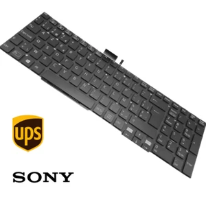 Laptop Toetsenbord Sony Svt15 Series met achtergrondverlichting Azerty - Afbeelding 1 van 2