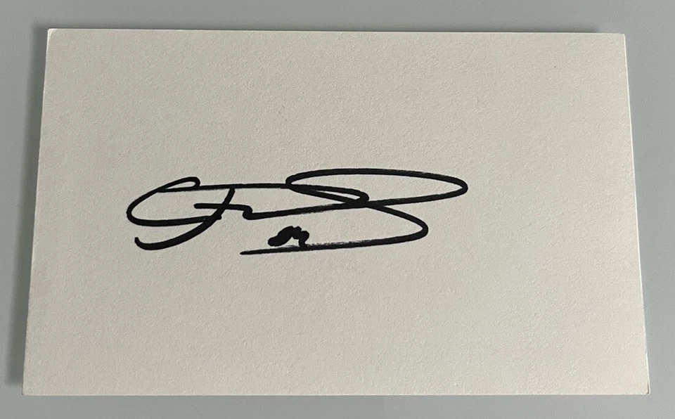 Tarjeta indexada firmada autografiada por Cam Fowler Anaheim Ducks Windsor Spitfires Foto 1 de 1