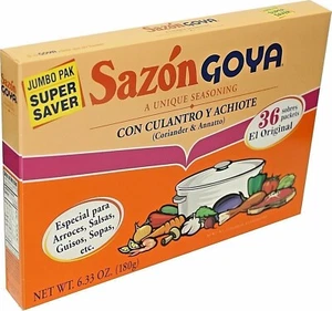 Goya Sazon Seasoning Coriander & Annatto (36 Pack) - Picture 1 of 3