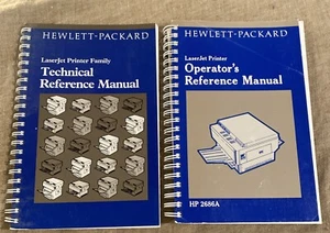 HP 2686A Laserjet Printer Technical Reference & Operator’s Reference Manuals - Picture 1 of 11
