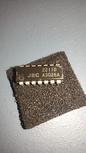 JRC NJM2211D FSK Demod./Tone Decoder IC/NOS/14 pin DIP package - Picture 1 of 3