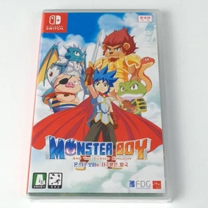 Monster Boy And The Cursed Kingdom Korean Edition (Multi-Language) Switch NEW - Picture 1 of 5