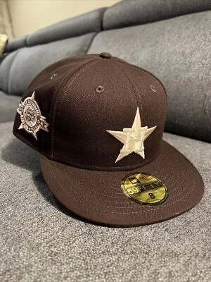 Hat Club New Era 59Fifty Houston Astros Exclusive "Candy Pack" Hersheys Size 8 - Image 1 of 4