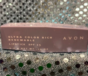 Avon rossetto rinnovabile ricco ultra colorato ricco di colori .13 once, codice spf15 giglio trasparente~ NOS - Foto 1 di 2