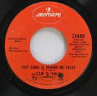 Country Nm! 45 Tom T. Hall - That Song Is Driving Me Crazy / Forget It On Mercur