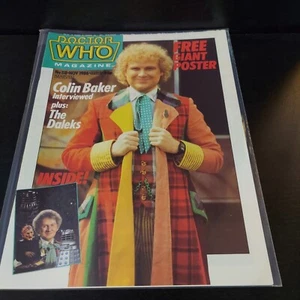 DOCTOR WHO Magazine No. 118 Marvel Comics UK VF- 1980's Colin Baker - Picture 1 of 2