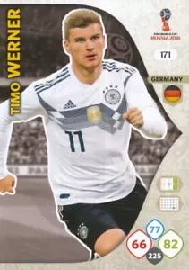 171 WERNER TIMO # GERMANY PANINI CARD ADRENALYN WORLD CUP RUSSIA 2018 - Imagen 1 de 1