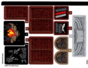 LEGO® Part 76442stk01 - Sticker Sheet for Set 76442 - (10110178 - Picture 1 of 1