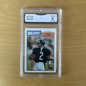 1987 Topps Doug Flutie Chicago #45 ROOKIE Chicago Bears GMA 6 EX-NM #2620238 - Bild 1 von 2