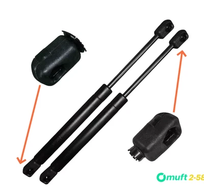 2x Rear Trunk Hatch Lift Supports Shock Struts for Mitsubishi Eclipse 2006-2012 Foto 1 de 4