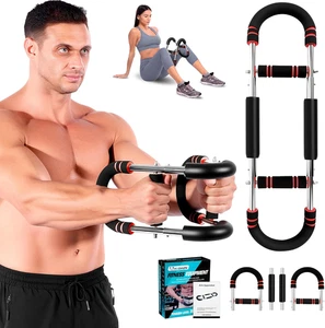 Twister Arm Trainer, Adjustable Chest Workout Equipment, Portable Detachable Che - Picture 1 of 12