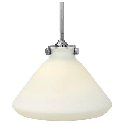 Colgante Hinkley Lighting 3131 1 Luz 9.75"H Interior Tamaño Completo - Cromo Foto 1 de 2