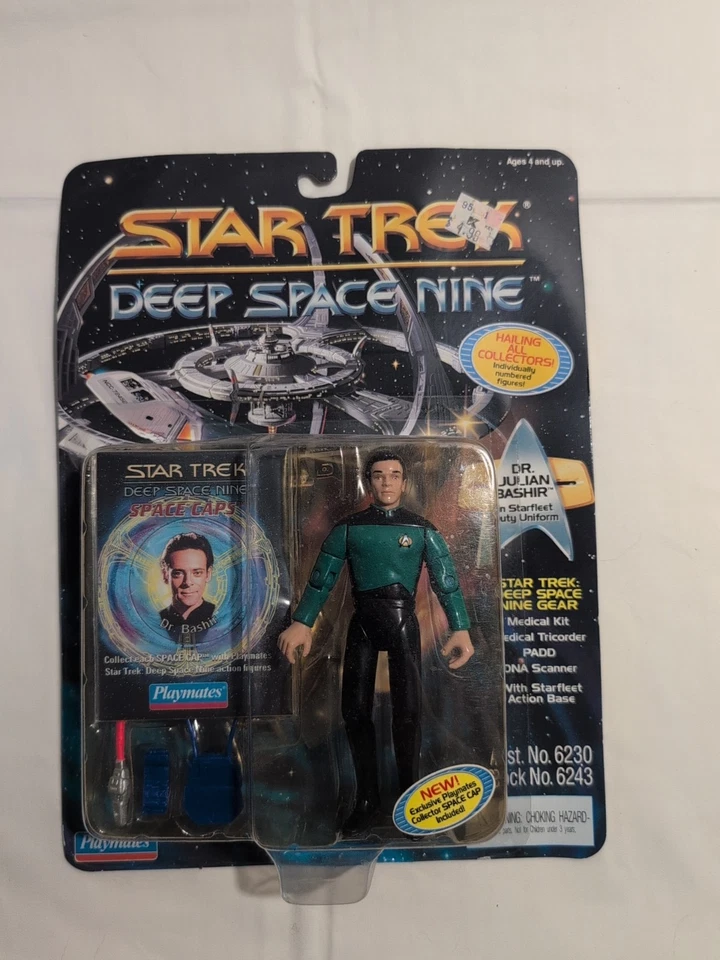 Dr Julian Bashir Duty Deep Space 2nd Edition 1994 Playmate Star Trek Ds9 Vintage