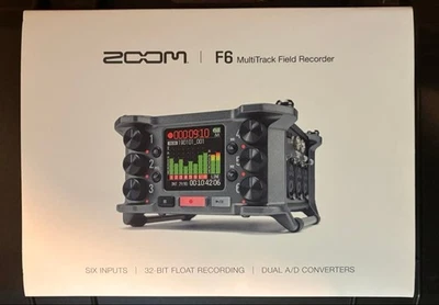 Zoom F6 Multitrack Field Recorder - Image 1 of 4