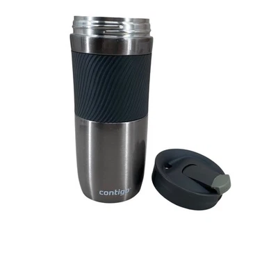 Contigo Insulated Stainless Steel 16oz Water Tumbler Bottle AutoSeal 2015 Ignite - Image 1 of 4