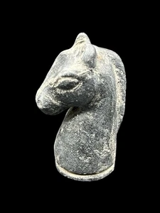 Islamic Chess Knight Piece Gaming Stone Piece Central Asia 18th Century - Picture 1 of 13