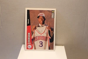 Allen Iverson 1996/97 Collector`s Choice Nr. 301 Rookie Card !!! - Bild 1 von 1