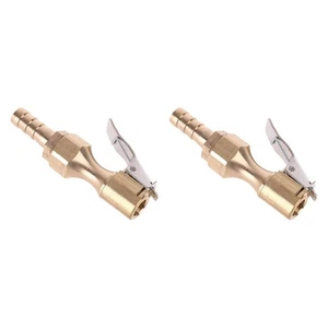 2 Stück generische Reifenluftspannfutter, Reifenfüllschlauchadapter, einfach - Picture 1 of 7