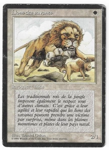 ►Magic-Style◄ MTG - Savannah Lions - French Revised FBB - Played/Poor - Picture 1 of 2