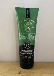 Bath & Body Works Aromatherapy Stress Relief Eucalyptus & Spearmint Body Wash - Picture 1 of 4