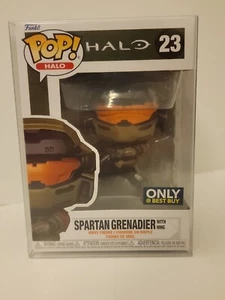 FUNKO POP! HALO INFINITE SPARTAN GRENADIER #23 BEST BUY EXCL mit Protektor neuwertig - Bild 1 von 6