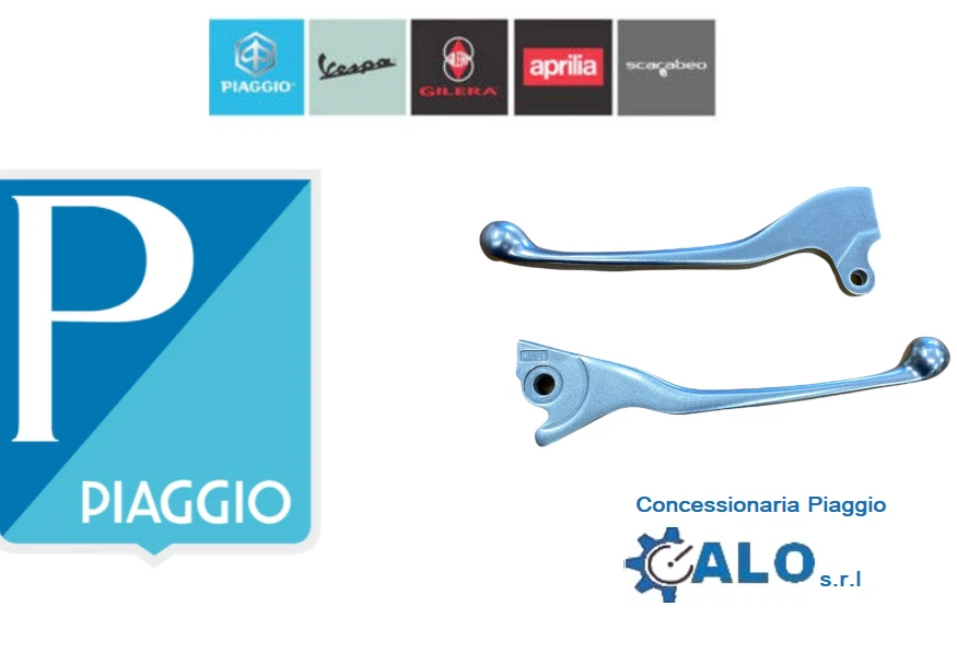 COPPIA LEVE FRENO ORIGINALI PIAGGIO LIBERTY IGET 50 125 150  - Immagine 1 di 1