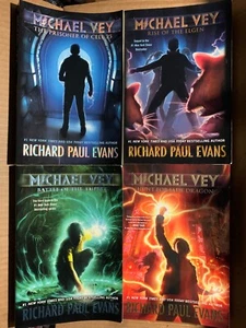 Michael Vey Series 1-4 PC paperback lot 1 2 3 4 Richard Paul Evans - Picture 1 of 2