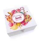Personalised Mummy Candy Sweet Storage Wood Box Gift Uv 1062