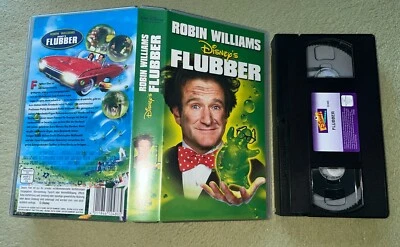 VHS - Disney Flubber - Robin Williams ca.90min Pal - Bild 1 von 2