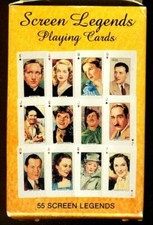 MINT DECK - SCREEN LEGENDS - PRINTED IN BELGIUM by U.S. GAMES SYSTEMS INC. 1991