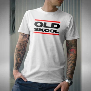 Old Skool T-Shirt Clubbing Dj Rave Retro Dance Festival Acid House Small to 5XL - Picture 1 of 2