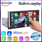 6.9&quot; Android 13 2+64GB Car Radio 1 Din Wireless Carplay Touch Screen GPS Player
