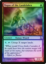 Magus of the Candelabra FOIL Time Spiral PLD Green Rare MAGIC CARD ABUGames