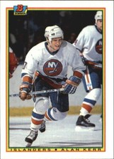 1990-91 Bowman Hockey #118 Alan Kerr