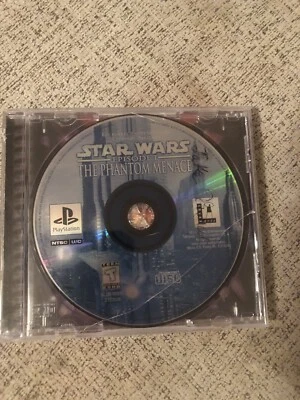 Star Wars: Episode 1 The Phantom Menace (PlayStation 1 PS1)  Disc Only - Image 1 of 3