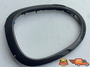 2011-2014 NISSAN JUKE NISMO CENTER CONSOLE CARBON FIBER SHIFTER BEZEL TRIM OEM - Picture 1 of 11