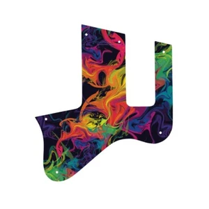 Pickguard For Gibson Les Paul Special Double Cutaway VOS rainbow swirl - Picture 1 of 1