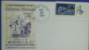 SESCAL 1967  California Missions 200th with entry ticket - Picture 1 of 1