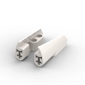 Lego Technic 3x Paar Panele Flügel side A B panel 11946 11947 weiß white - Picture 1 of 1